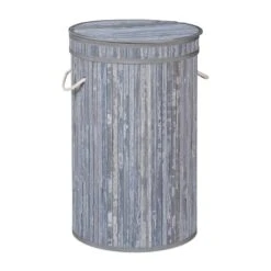 Lot De 3 Corbeilles Bambou Couvercle -Komar || Wenko || Amadeus Soldes Magasin d27235a5c2154e909b4ca44bda3d10fe