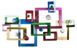 Sculpture Murale Métal Unsolved Puzzle