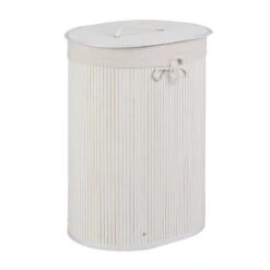 Panier Linge En Bambou Ovale -Komar || Wenko || Amadeus Soldes Magasin d2a45ad3da4e48ef83c4969e28b60f0d