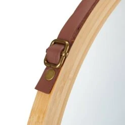 Miroir à Accrocher Rond Cadre Bambou -Komar || Wenko || Amadeus Soldes Magasin d3e2243f7a1a40b791c74a94894376e6