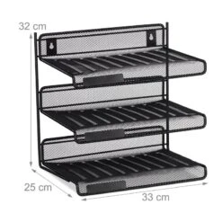 Trieur à Lettres Métal 3 Compartiments -Komar || Wenko || Amadeus Soldes Magasin d41f95263a294200a7738c381b0ce824