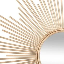 Miroir Mural Décoratif GOLD SUN Ø 100 Cm -Komar || Wenko || Amadeus Soldes Magasin d4e8c9b115d242128e8c4f34d5071b41