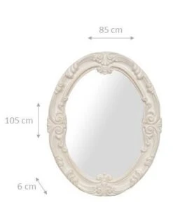 Miroir Ovale - Baroque -Komar || Wenko || Amadeus Soldes Magasin d80d19f0c57d46ddbd1be5cc0f789c27