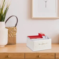 10x Paniers De Rangement En Bambou -Komar || Wenko || Amadeus Soldes Magasin d860df84681f465ca19884c2dafbc568 1