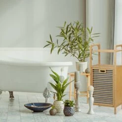Étagère De Salle De Bain Panier à Linge -Komar || Wenko || Amadeus Soldes Magasin d8abf1bf8c3240ca96bd9de2f2d4ff8a