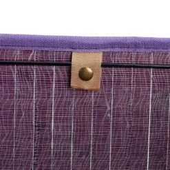 Lot De 2 Paniers à Linge Bambou Violet -Komar || Wenko || Amadeus Soldes Magasin dd7578cddd4d49228b5c73dfef256dcc