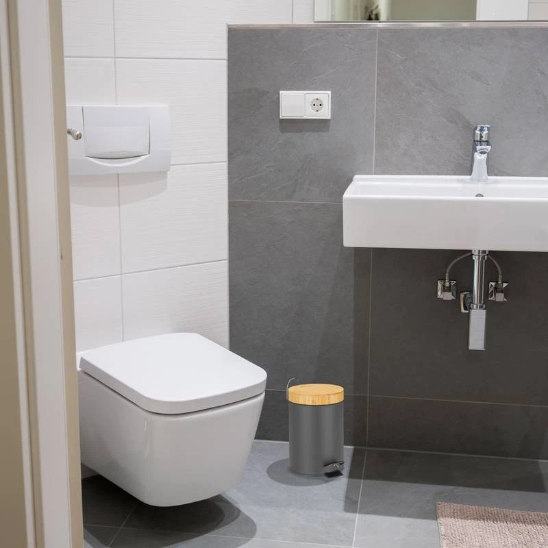 Poubelle De Salle De Bain 3 L 12 Poubelle De Salle De Bain 3 L – Image 10