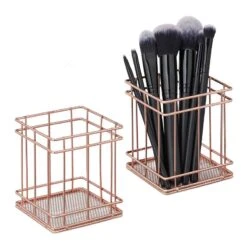 2x Pots à Pinceau De Maquillage Carré -Komar || Wenko || Amadeus Soldes Magasin e4a1b3f723344291a4755628f9d670b6