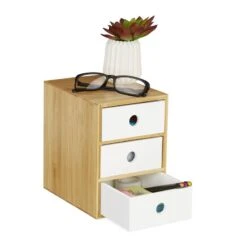 Organiseur De Bureau 3 Tiroirs -Komar || Wenko || Amadeus Soldes Magasin e5743fa500d24169bae3af733c611d8b