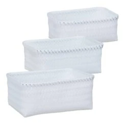 Lot De 3 Paniers De Rangement Tressés -Komar || Wenko || Amadeus Soldes Magasin e84307e0f54c4774882aef5d0596ef0c