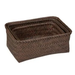 Lot De 3 Paniers De Rangement Tressés -Komar || Wenko || Amadeus Soldes Magasin e85ce0b4ba974e2a823d68b4fdce645f
