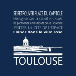 Tableau Sur Toile Toulouse 30x30 Cm -Komar || Wenko || Amadeus Soldes Magasin e9a0d6113a9741659108ece4aa046a06