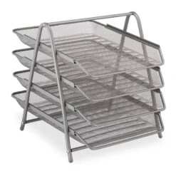 Porte-documents En Métal Avec 4 Niveaux -Komar || Wenko || Amadeus Soldes Magasin ea1273c9d33d4fe3bdc89294127b2836