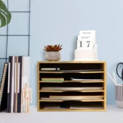 Organiseur De Documents En Bambou -Komar || Wenko || Amadeus Soldes Magasin eb132182484b4306b6089175ba06bee7