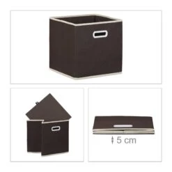 Boîte Rangement Pliable Lot De 4 Beige -Komar || Wenko || Amadeus Soldes Magasin eb5ce4d8a3eb4b8aae1ed5f423936712