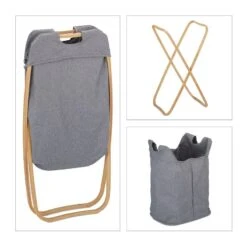 Panier à Linge Avec Structure En Bambou -Komar || Wenko || Amadeus Soldes Magasin ebc0b2ba4dff420c97e0130b0adb492e