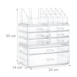 Organiseur De Maquillage 8 Tiroirs -Komar || Wenko || Amadeus Soldes Magasin ecf387cfc12c40209728698836839ba2