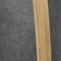 Panier à Linge Gris Avec Cadre En Bambou -Komar || Wenko || Amadeus Soldes Magasin ed26bfc4929d4db583a2a574739cebe1