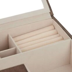 Boîte à Bijoux Aspect Cuir -Komar || Wenko || Amadeus Soldes Magasin ed275b911055439facb47bce461425b4