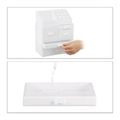 Organisateur Cosmétique 21 Compartiments -Komar || Wenko || Amadeus Soldes Magasin f00bd3505c6548ae8781fbdab2a23a82