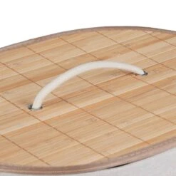 2x Paniers Linge En Bambou Ovale Nature -Komar || Wenko || Amadeus Soldes Magasin f066ef899fbe432f8b608ebf9e998669