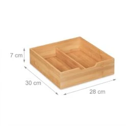 Organiseur De Bureau Bambou 3 Tiroirs -Komar || Wenko || Amadeus Soldes Magasin f3280e18bb4641f88c1fdc0f1725478c