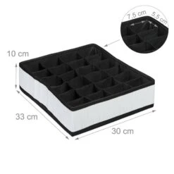 3x Boîtes à Cravates Rangement En Blanc -Komar || Wenko || Amadeus Soldes Magasin f415d0e166314db784275284ea061e61