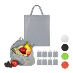 Sac En Tissu Set De 10 Blanc -Komar || Wenko || Amadeus Soldes Magasin f50c670b27ef4dd1a5ac73d6f07c24ee