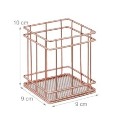 10x Pots à Pinceau De Maquillage Carré -Komar || Wenko || Amadeus Soldes Magasin f675926272da4bde9235ae7cffa30723 2