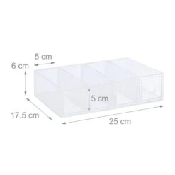 Boîte De Rangement Tiroirs Transparent -Komar || Wenko || Amadeus Soldes Magasin f6777d2df5b642c0898ba086b5d4865c
