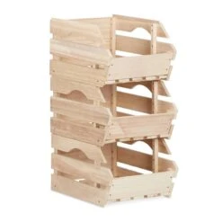 Boîtes Empilables En Bois -Komar || Wenko || Amadeus Soldes Magasin f7c6173e0f4048a98532d6d2b2196a35