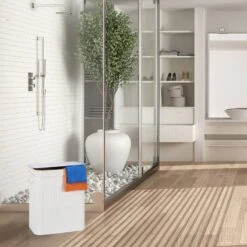 Lot De 2 Paniers à Linge Bambou Gris 32 Lot De 2 Paniers à Linge Bambou Gris -Komar || Wenko || Amadeus Soldes Magasin f9ddf507984a48e0abeb97e59e1c0de0