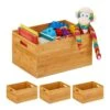 4xCaisse De Rangement Bambou Taille L -Komar || Wenko || Amadeus Soldes Magasin fa6cc5bd75084ceb9040aeaea57aaae2
