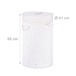1x Panier à Linge Bambou Rond Blanc 30 1x Panier à Linge Bambou Rond Blanc -Komar || Wenko || Amadeus Soldes Magasin faa1419ffdbd479a8479f31aaa8af0c4 1