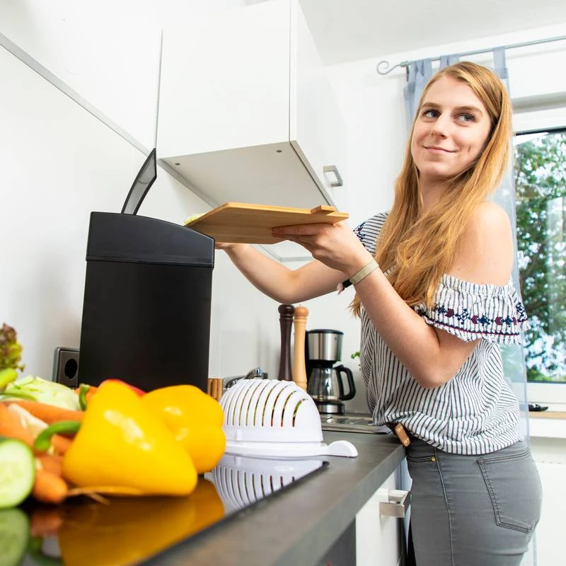 Poubelle Capteur, Couvercle Automatique 4 Poubelle Capteur, Couvercle Automatique – Image 2