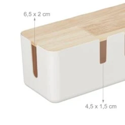 Boîte à Câbles En Bois Blanc -Komar || Wenko || Amadeus Soldes Magasin fe3e5fd37adb4f7dae9e89a517da7d6b