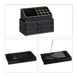 Organiseur De Maquillage 3 Tiroirs -Komar || Wenko || Amadeus Soldes Magasin feecb7671b6f46e58b1ed6eff448f99c