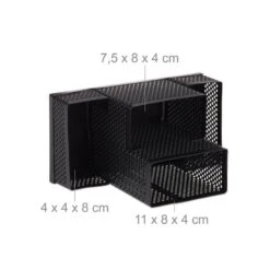 Organiseur De Bureau Métal -Komar || Wenko || Amadeus Soldes Magasin ff0543e4bfb14ff58749513df2136771