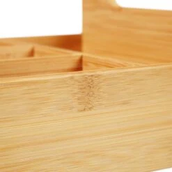 Organiseur Bureau Bambou 5 Compartiments -Komar || Wenko || Amadeus Soldes Magasin ff0e8afff93a4083a2525c27912ab77b