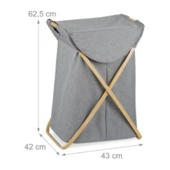 Panier à Linge Pliant 58 Litres -Komar || Wenko || Amadeus Soldes Magasin ff11051566c844b0bb2613a401bb7e0f