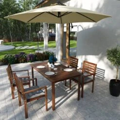 Coussins Garden Basic (lot De 4) -Komar || Wenko || Amadeus Soldes Magasin gartenessgruppe mimo i 7 teilig akazie massiv braun 5187688