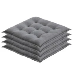 Coussins Garden Basic (lot De 4) -Komar || Wenko || Amadeus Soldes Magasin sitzkissen garden basic 4er set webstoff grau 5131552