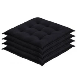 Coussins Garden Basic (lot De 4) -Komar || Wenko || Amadeus Soldes Magasin sitzkissen garden basic 4er set webstoff schwarz 5131500