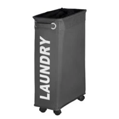 Wenko Panier à Linge Corno -Komar || Wenko || Amadeus Soldes Magasin waeschesammler corno grau 3034033