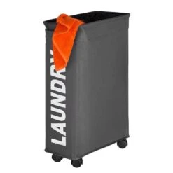 Wenko Panier à Linge Corno -Komar || Wenko || Amadeus Soldes Magasin waeschesammler corno grau 3034037