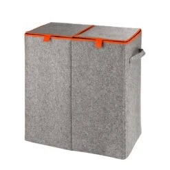 Wenko Panier à Linge Duo Filz